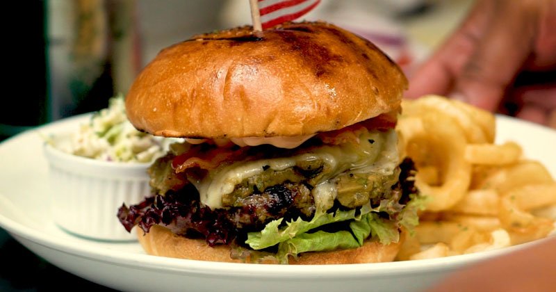 Falme Grilled Burger from Shooters