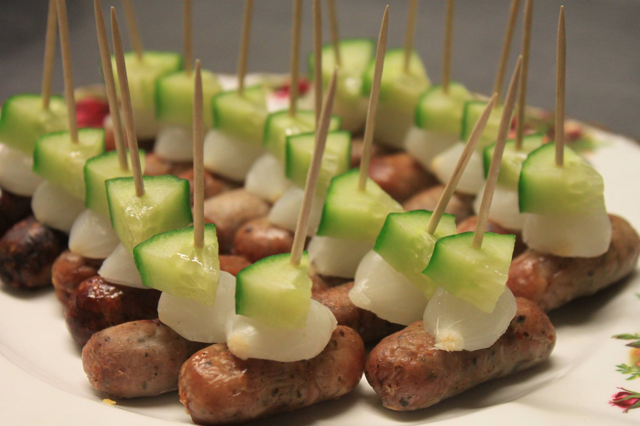 Hot and cold canapes