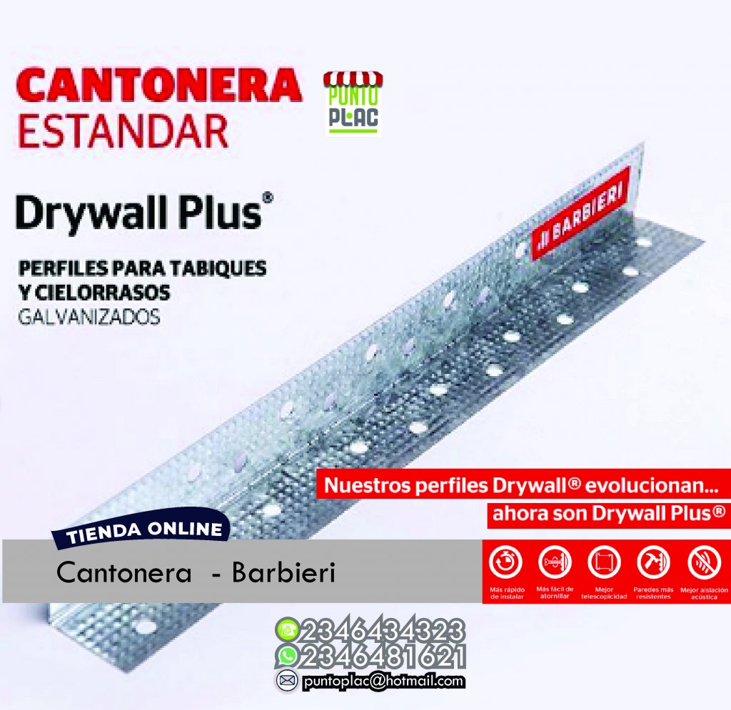 Los sistemas de Construcción en Seco Drywall Plus® están formados por una serie de perfiles de acero galvanizado que se utilizan para construir tabiques divisorias, cielorrasos y revestimientos de paredes en viviendas y/o locales comerciales, certificados bajo norma IRAM-IAS U 500-243.