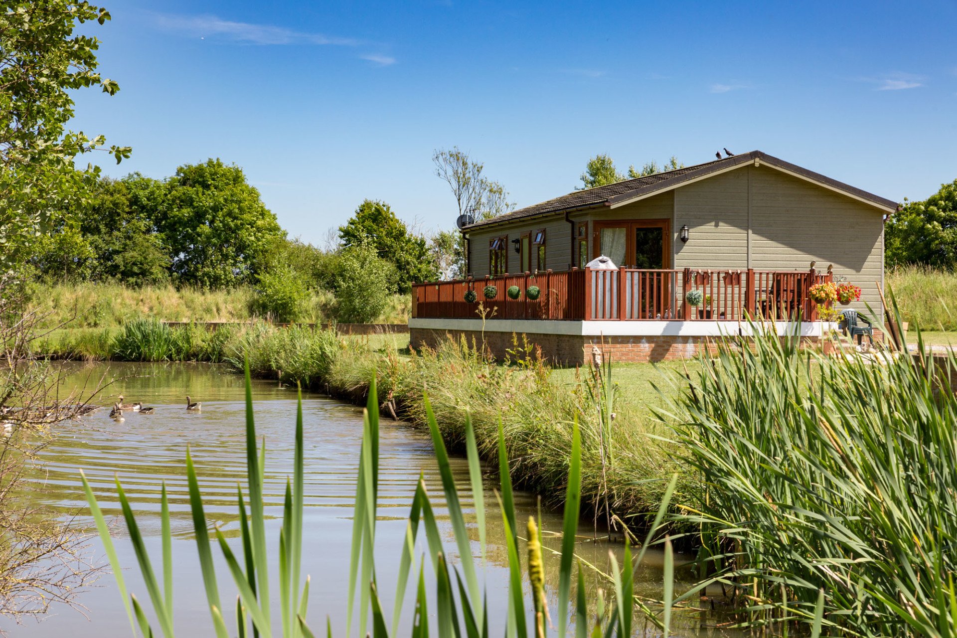 Caravan holiday park, Near Moss Farm Caravan Park