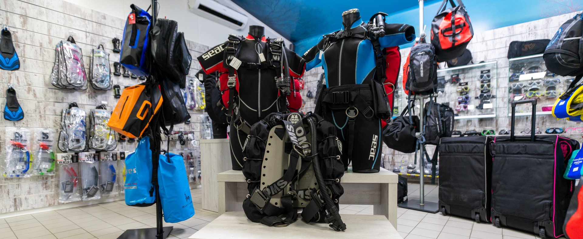 Notre magasin Diving Shop Immersion
