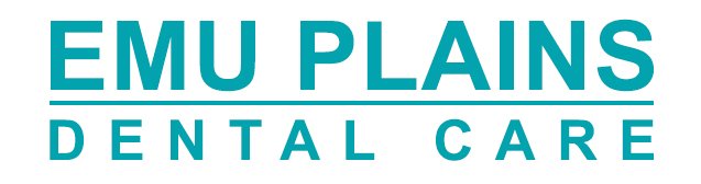 emu plains dental care logo with business name