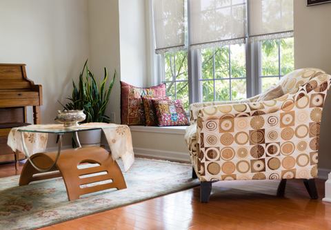 Window seating furniture for homes