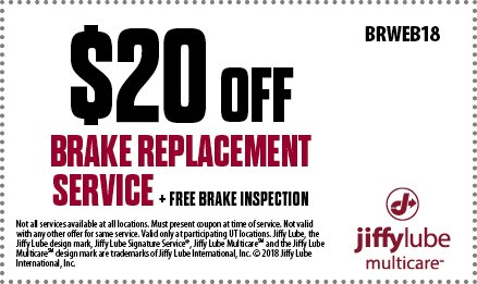 jiffy lube brake service coupon