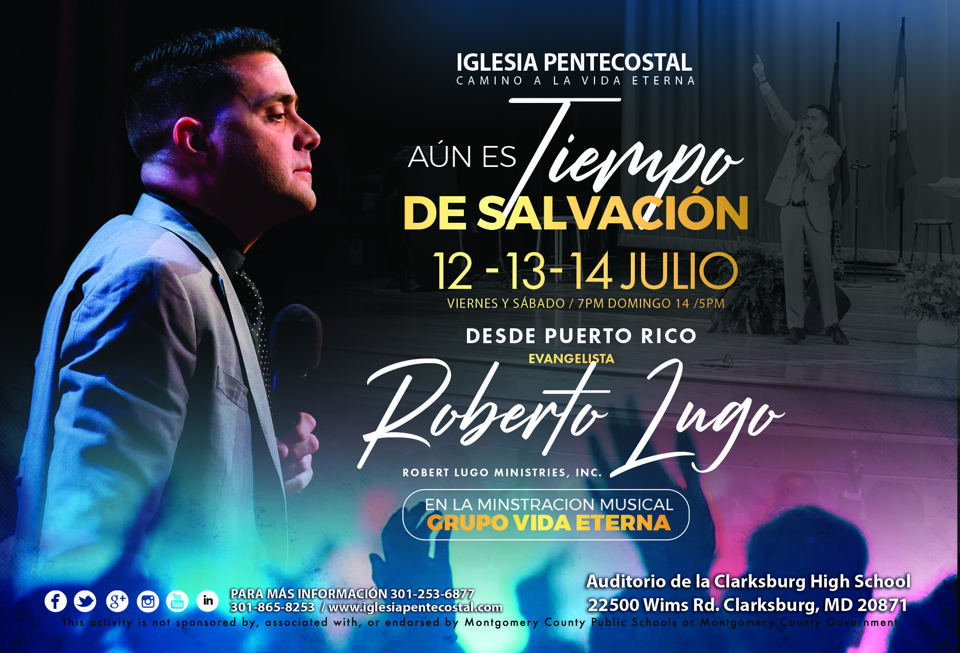 Aun es Tiempo de Salvación 2019 Evangelista Roberto Lugo