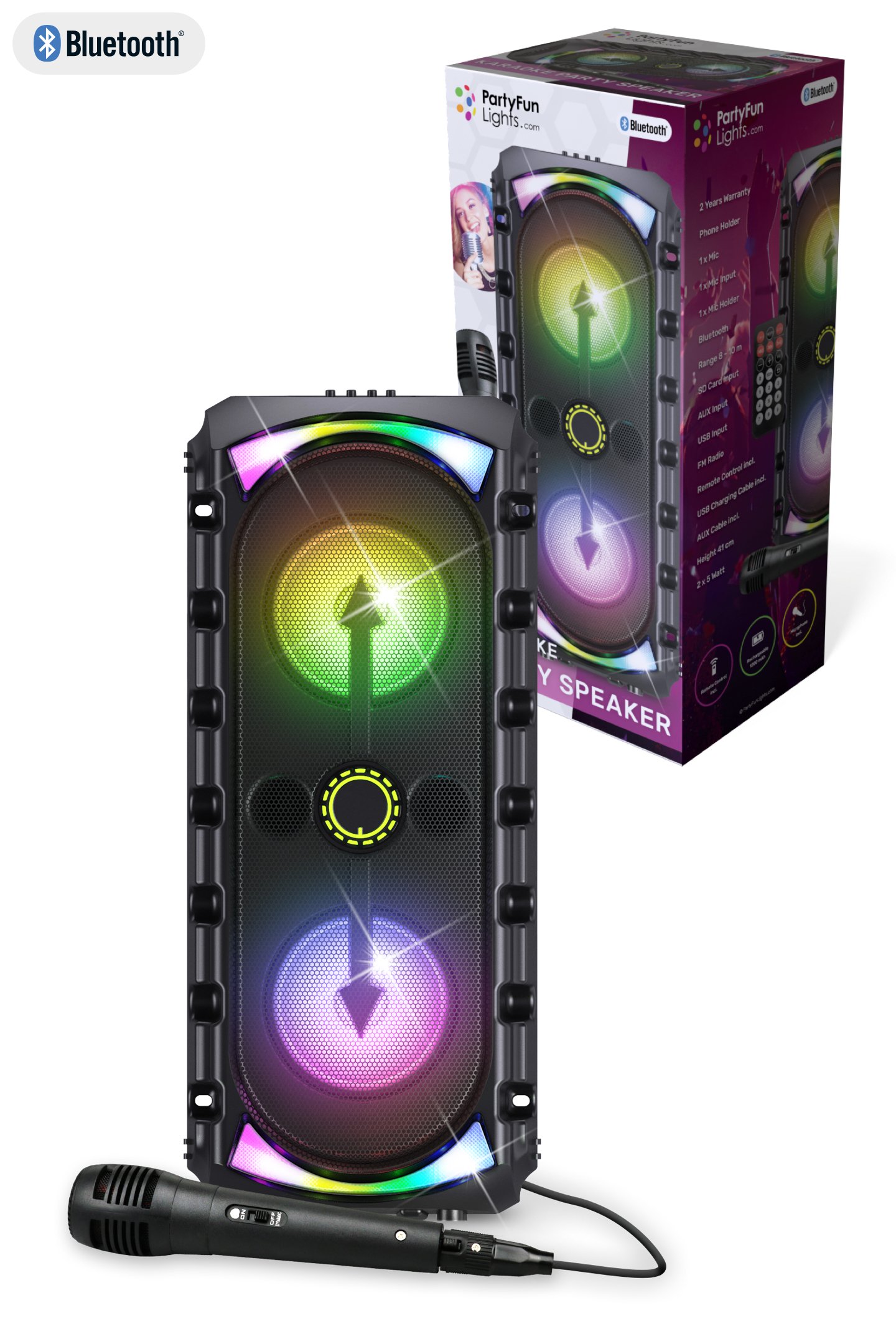 Karaoke Party Speakers & Karaoke Microphones