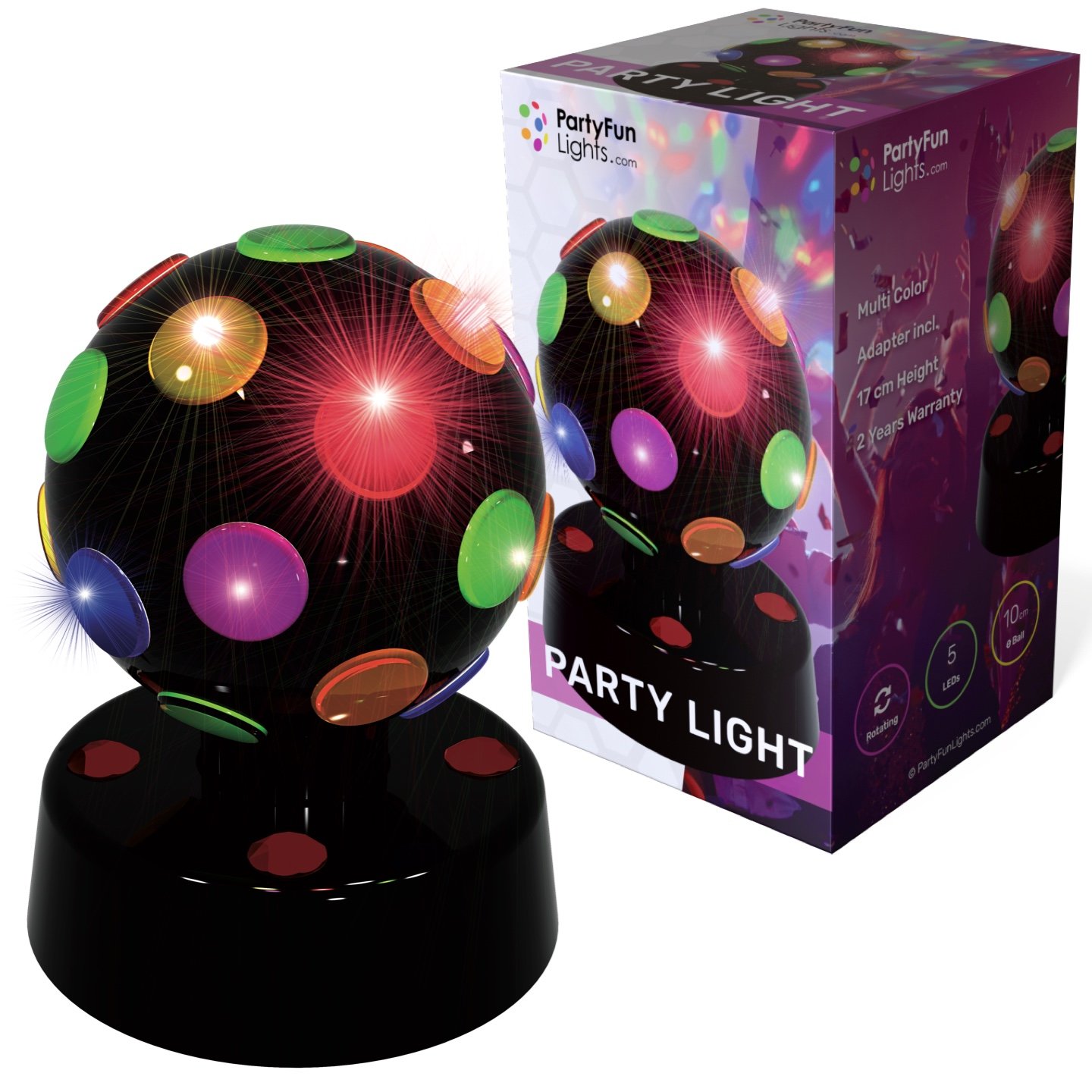 Party Lights, Mirror Balls and Party Sets