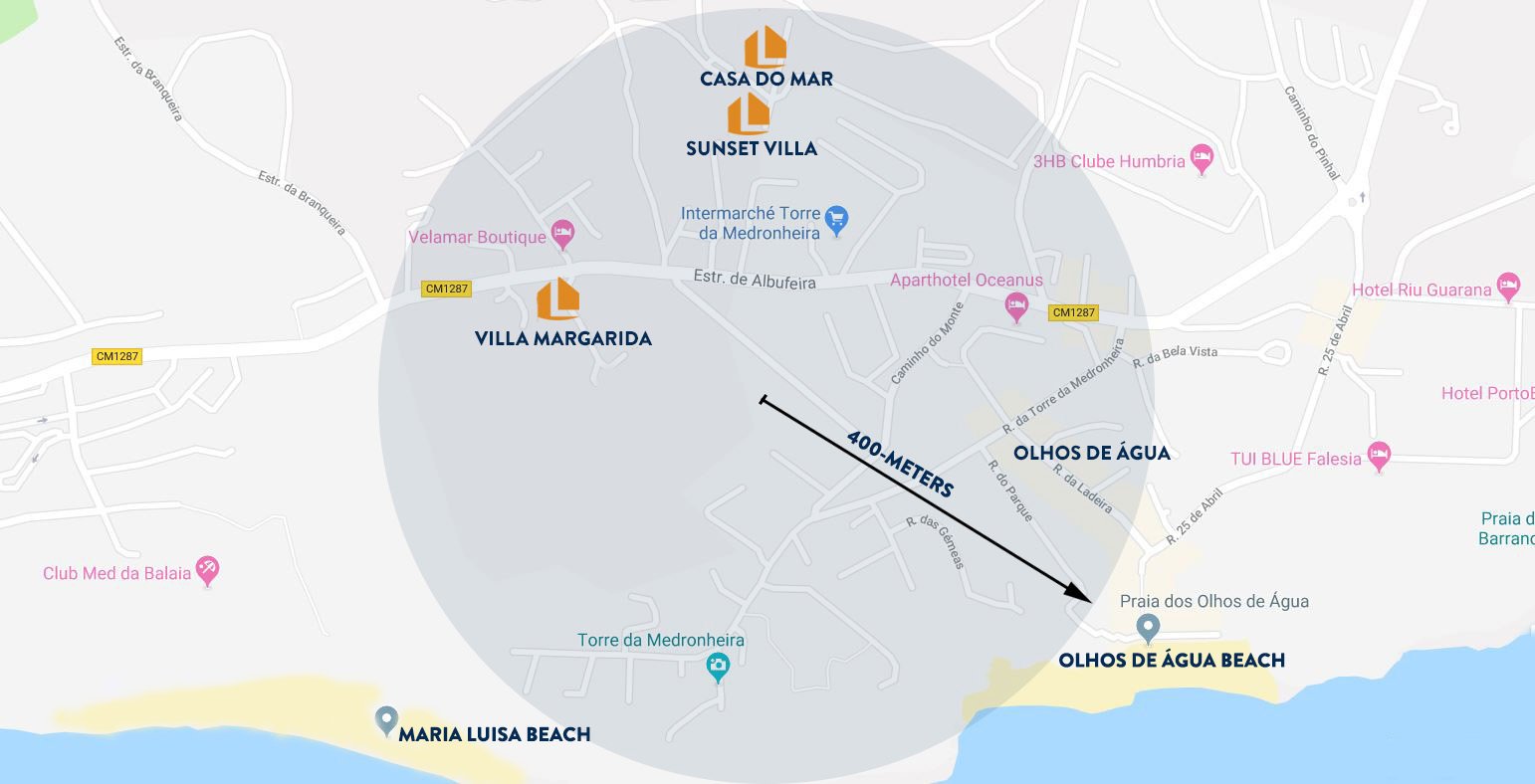 Exquisite Olhos de Água Villas!