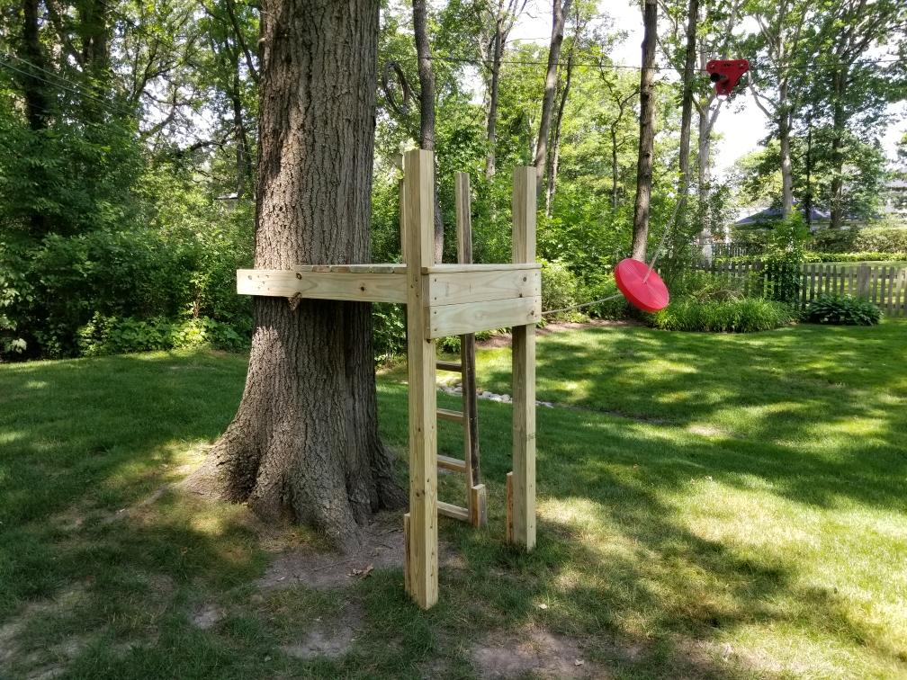 Elevated Platforms/ Ziplines Lake Bluff, IL J.B. Builders Pro Ninja