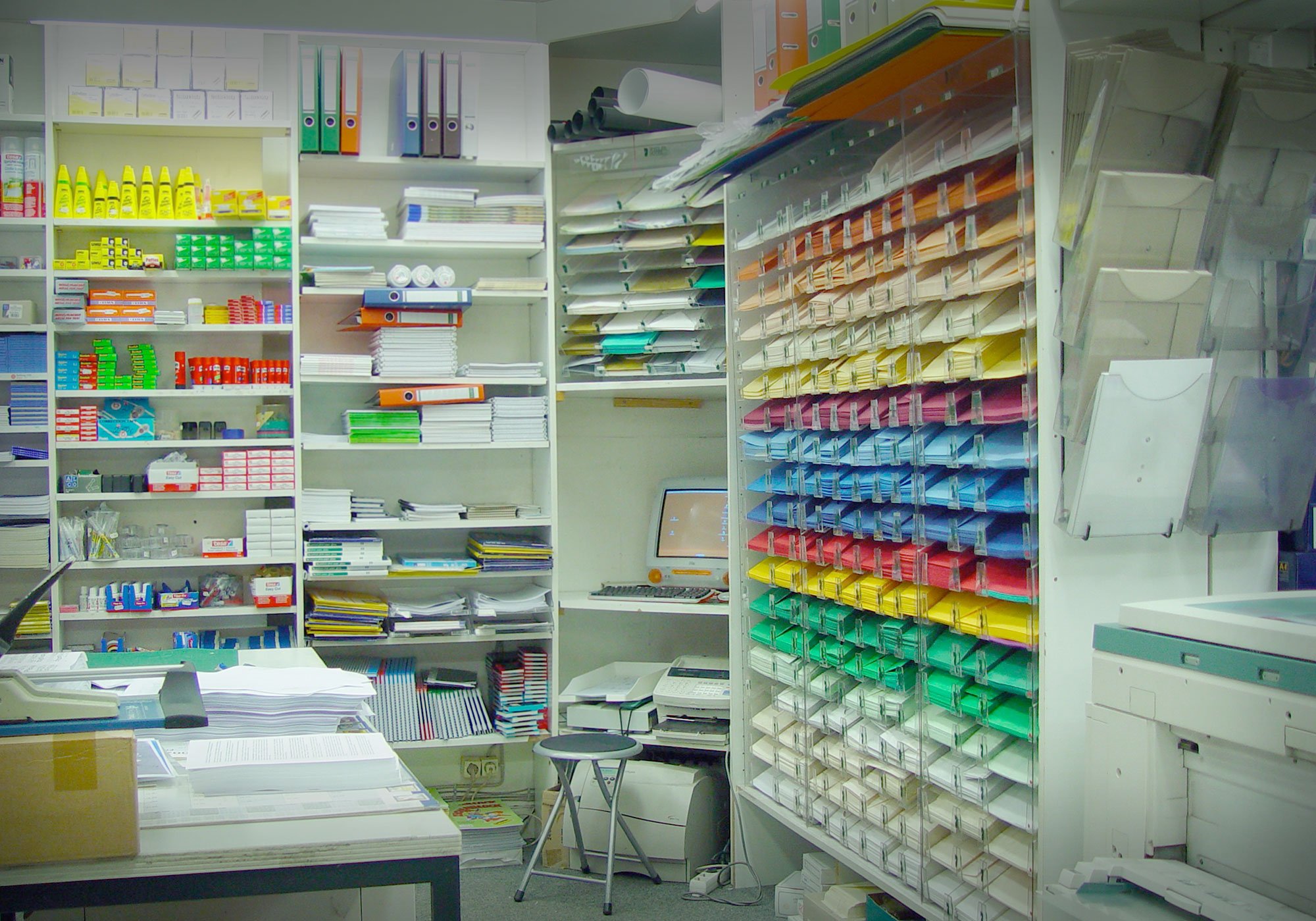 Bürofachgeschäfte findet man im Innenstadt-Bereich nicht  mehr so leicht. Wir Passen mitten hinein !