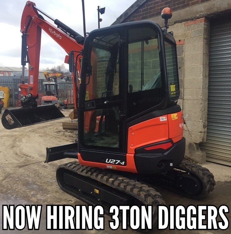 Need to hire mini diggers in Leeds? Contact us!
