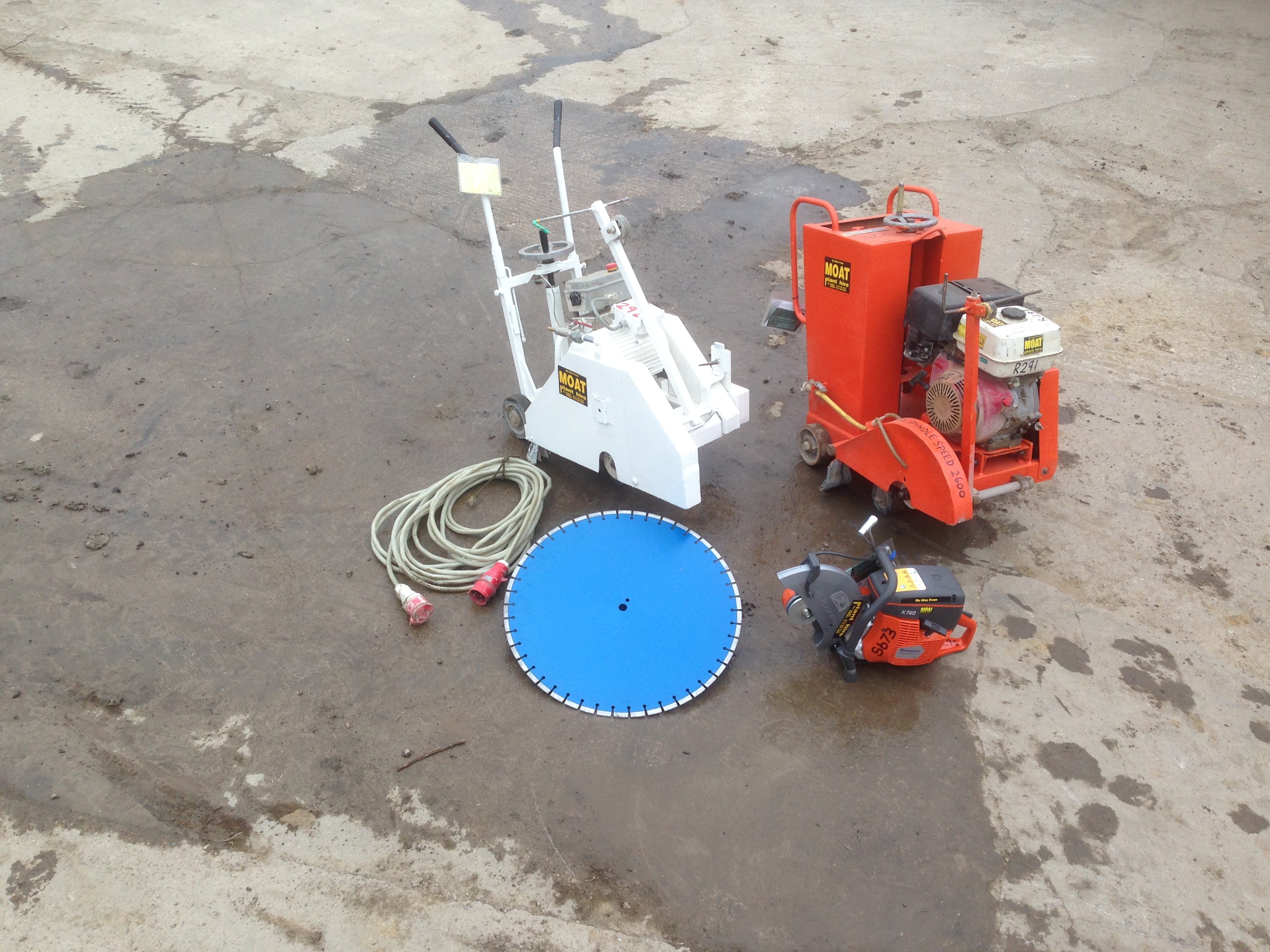 Power tool rentals at Moat Plant Hire & Sales, Leeds