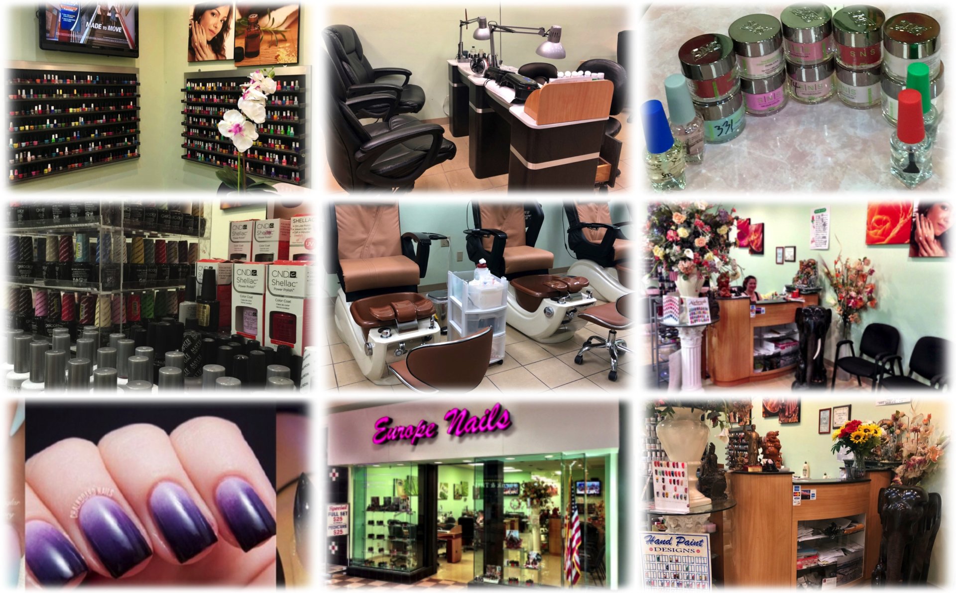 Europe Nails home of SNS Nails