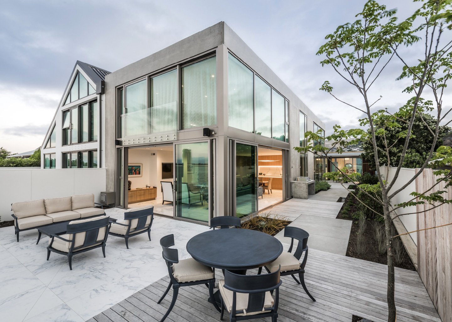 exterior view of the building