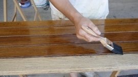 Sr73 pitture edili tinteggiature cartongessi carta da parati ... Verniciare travi in legno