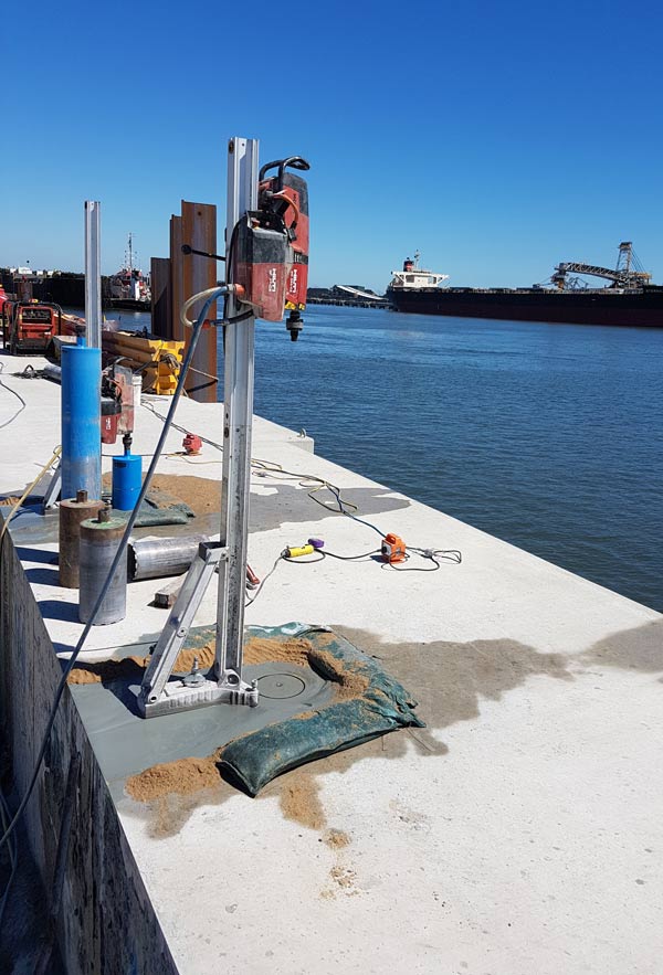 Concrete Cutting and Diamond Core Drilling in Newcastle Robert Guy