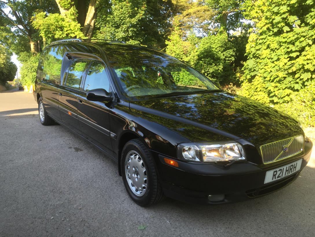 A fleet of funeral vehicles Darren MacDonald Funeral