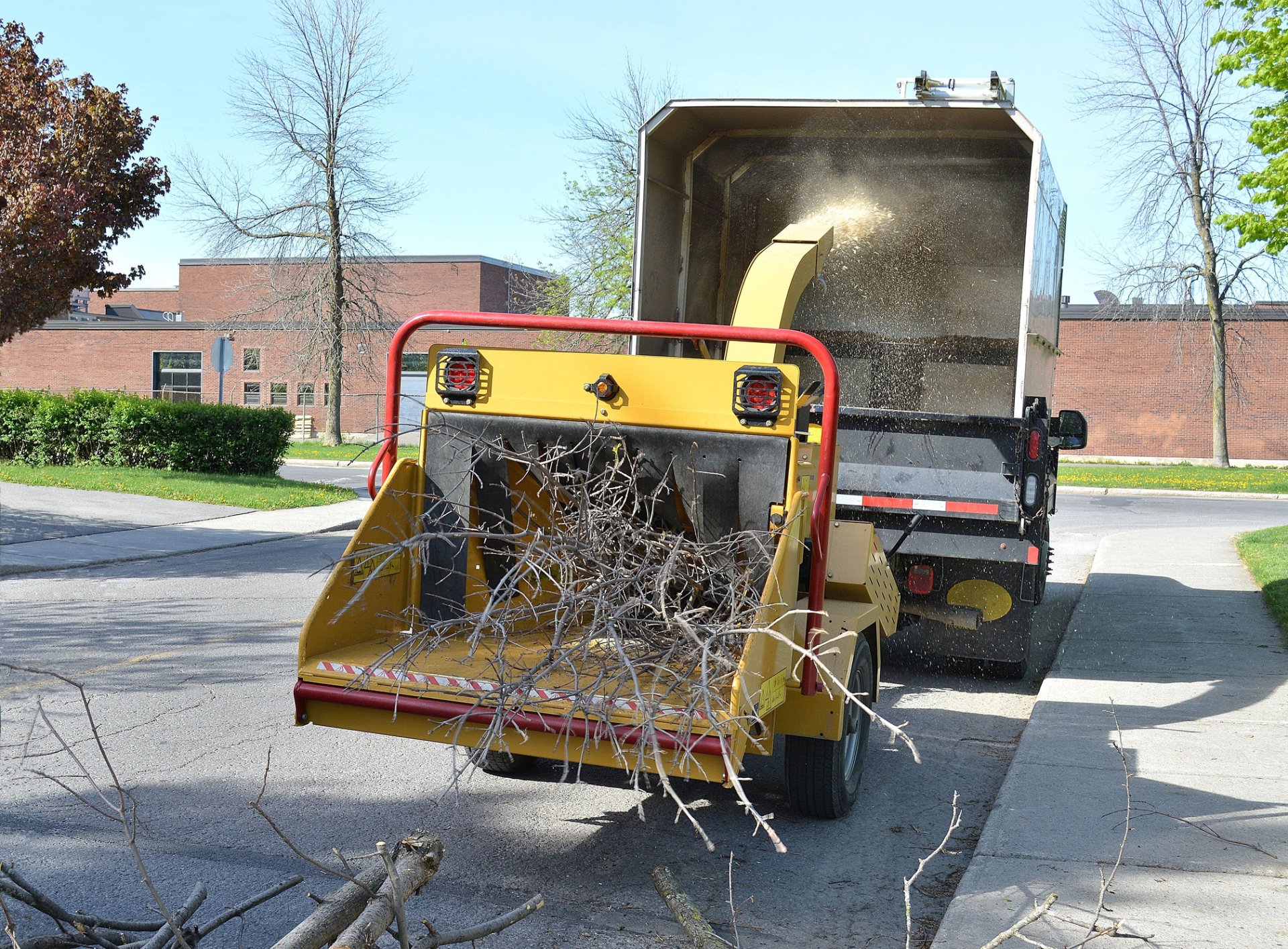 Wood Chipping Company in Middle TN Sky Tree Service
