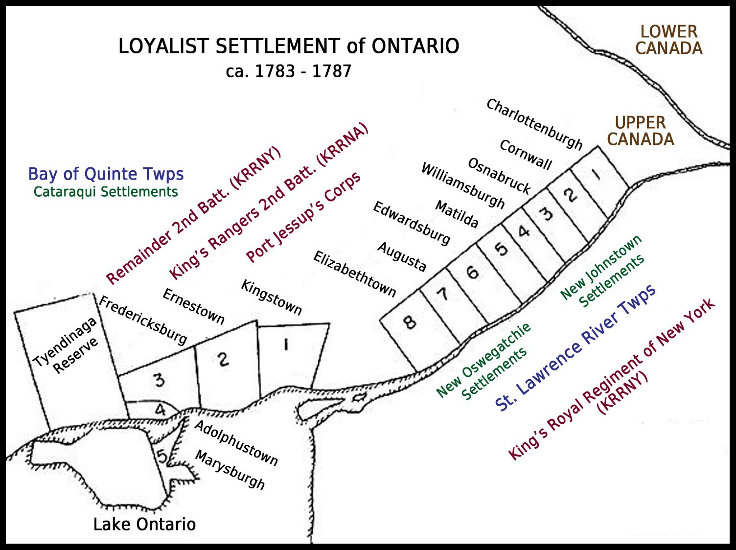 Our UEL History AdolphustownConway Pastoral Charge