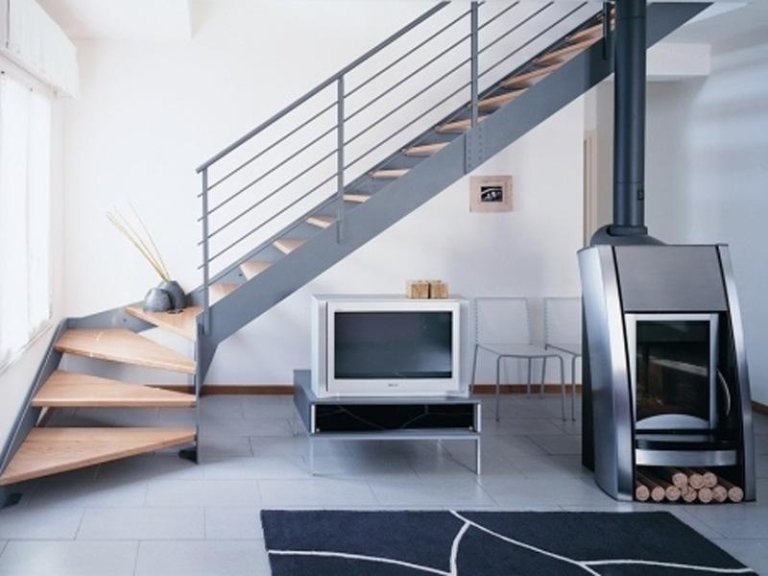 Progettazione e vendita di scale a giorno roma arredo casa Scala a vista per interni