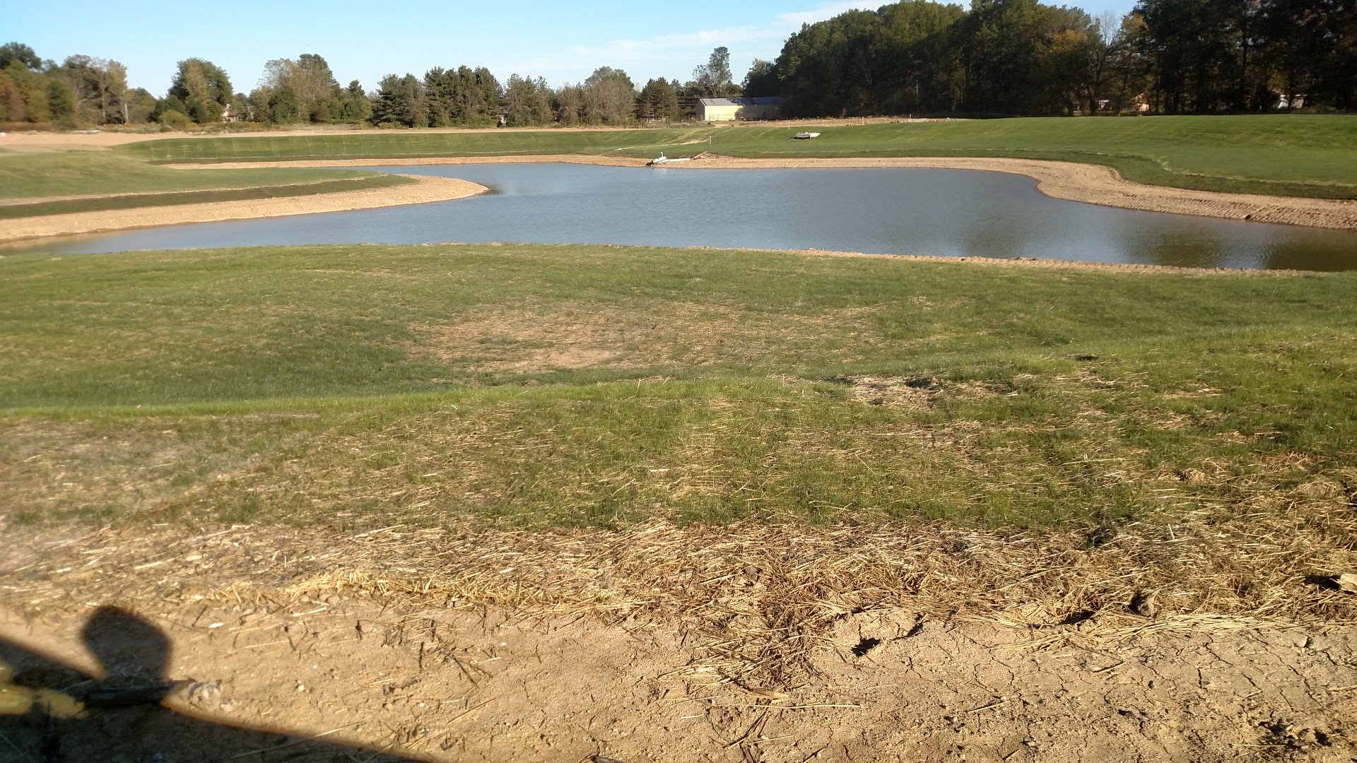 Meadowmoore Pond Slope Stabilization