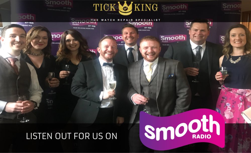 LISTEN OUT FOR US ON SMOOTH RADIO 106.6 NOTTINGHAM WATCH REPAIRS
