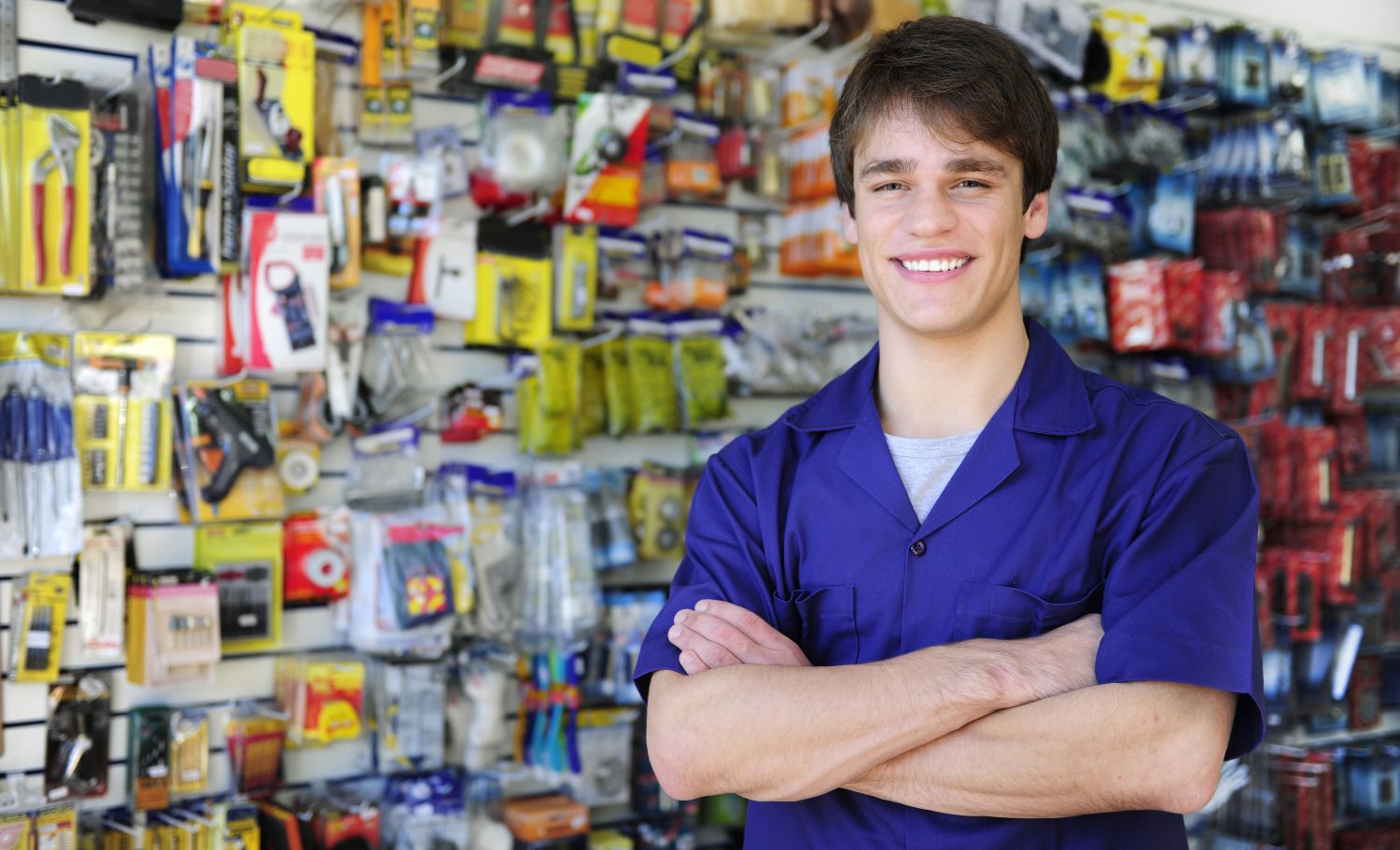 Image result for hardware store employee