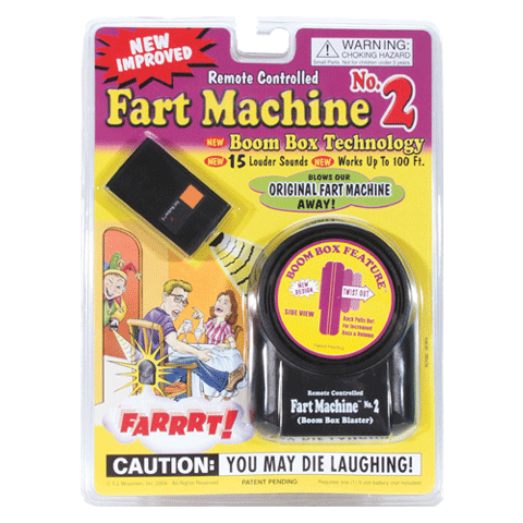 Fart Machine classic tricks and novelties