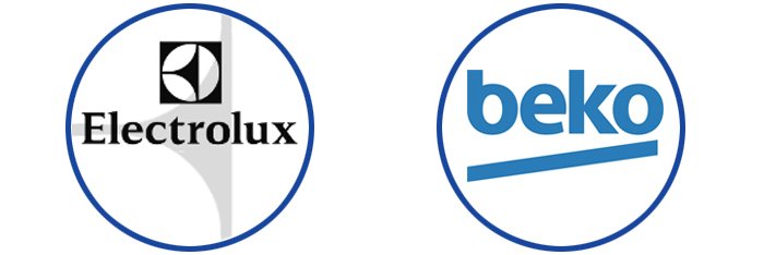 electrolux and beko logos