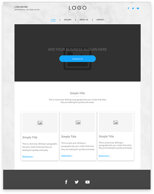 Blank Template Website builder Blank Template responsive template