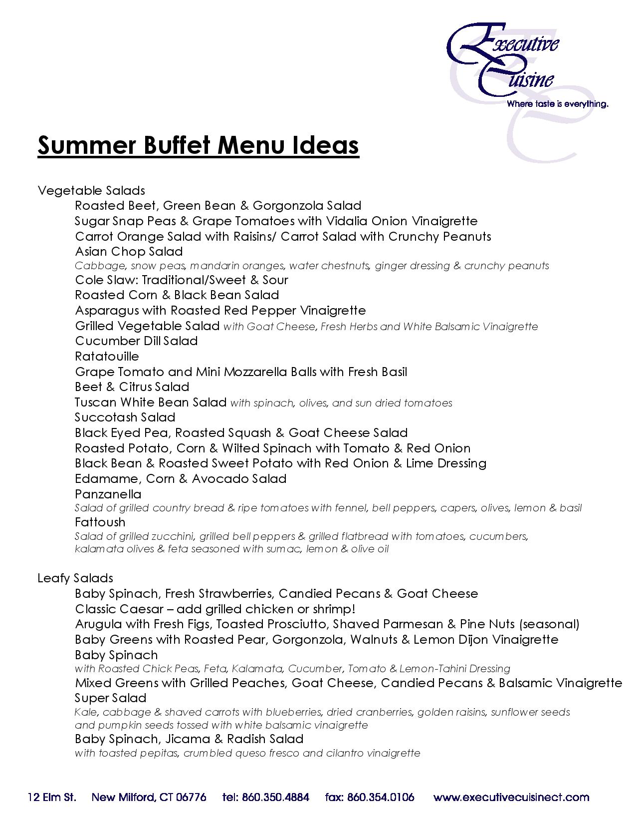 The 22 Best Ideas For Summer Party Buffet Menu Ideas vrogue.co