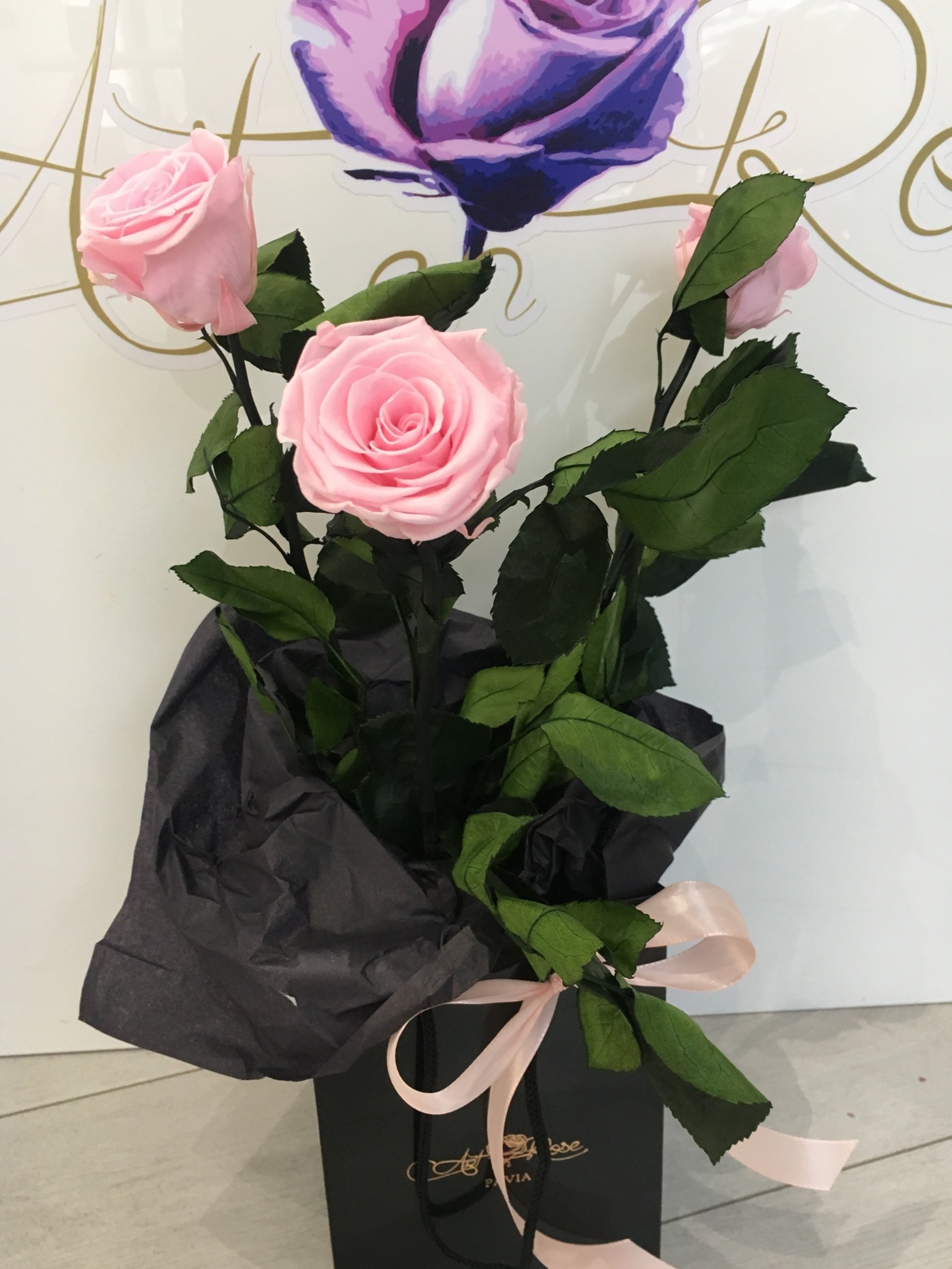 Rose Sfuse con Gambo | Art En rose Milano