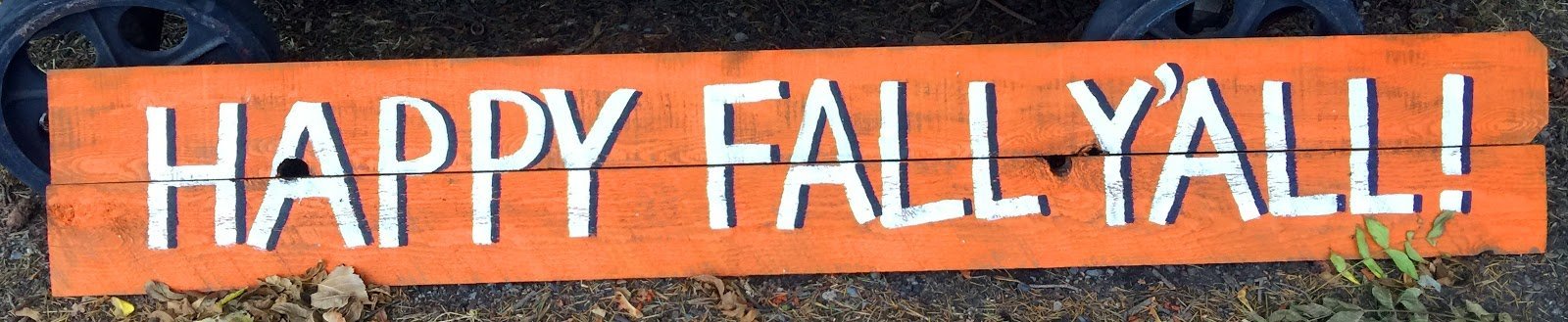fall sale signs