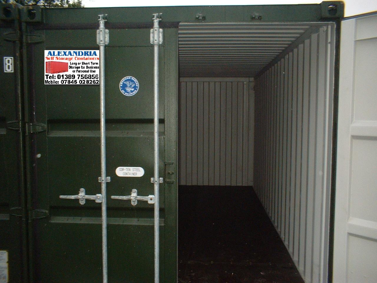 Alexandria Self Storage Containers personal storage facility