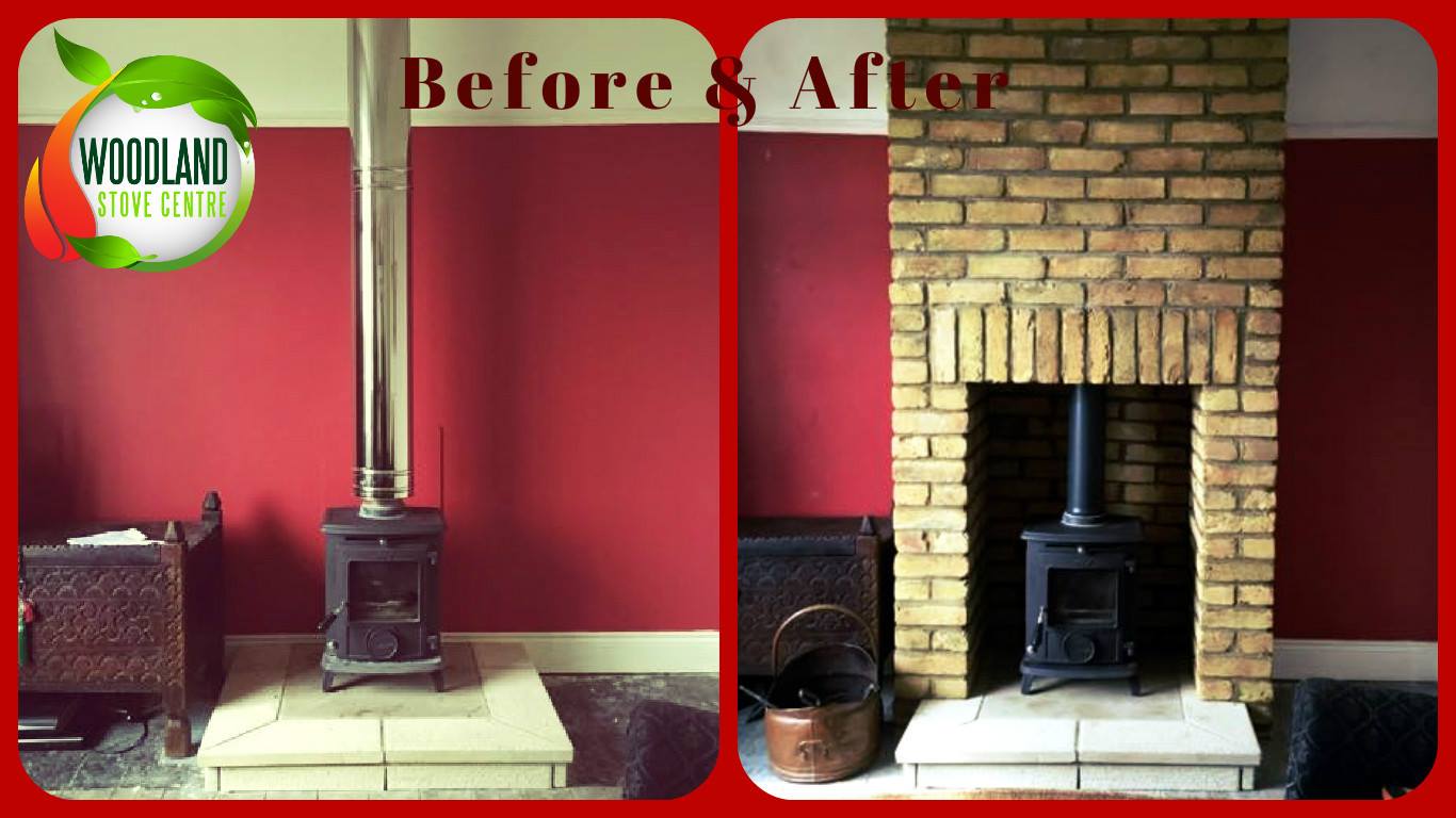 Creating a false chimney breast