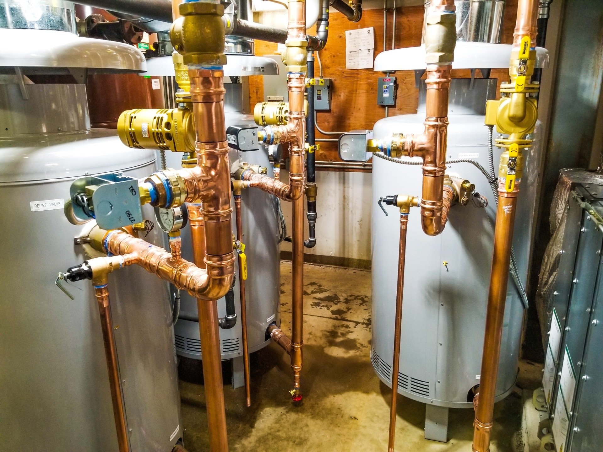 Bridges of Poplar Creek A.O. Smith HW-670 Installation