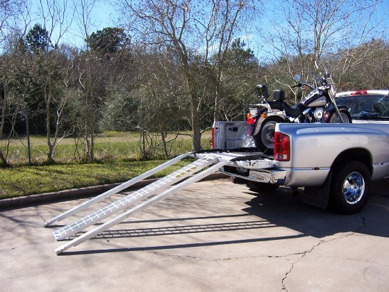 CruiserRamp Motorcycle Pickup Loader
