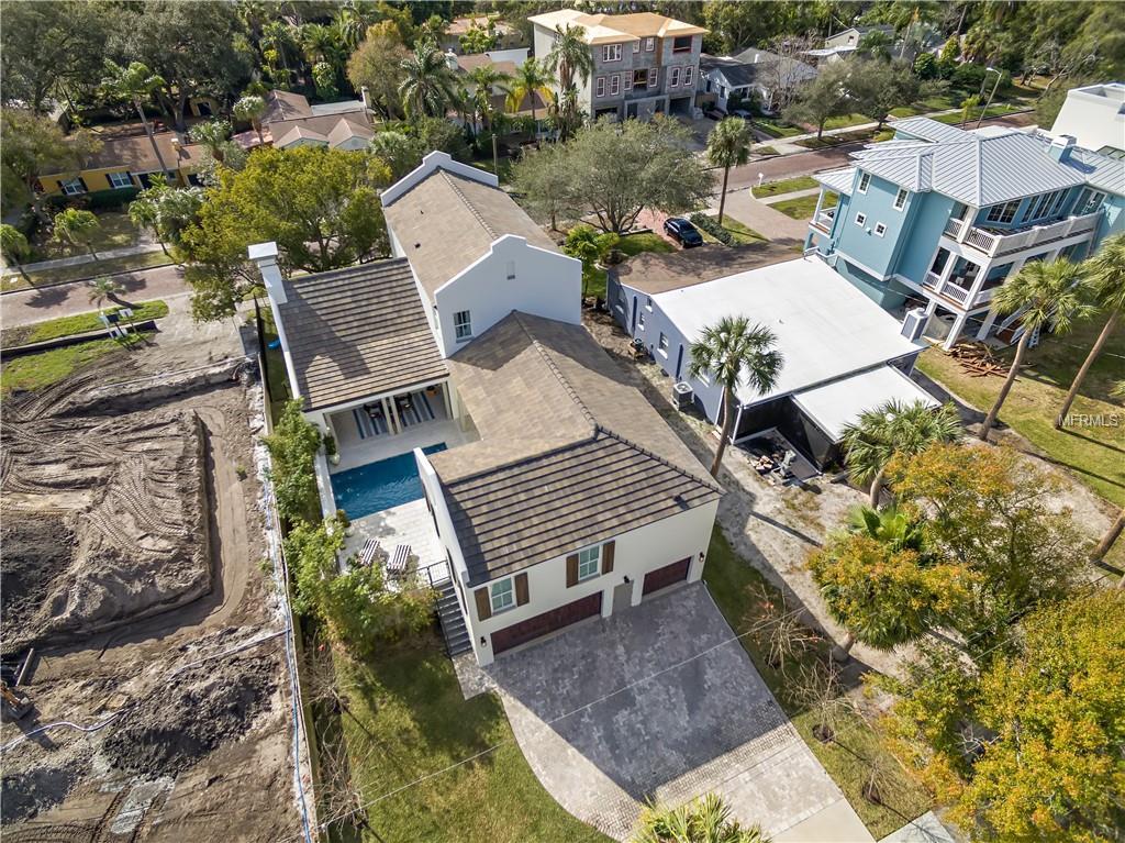 Bayshore beautiful tampa custom home new construction