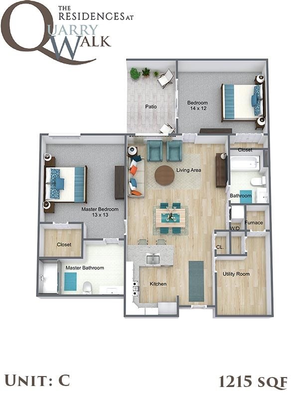 The Residences at Quarry Walk Luxury Apartments in Oxford, CT