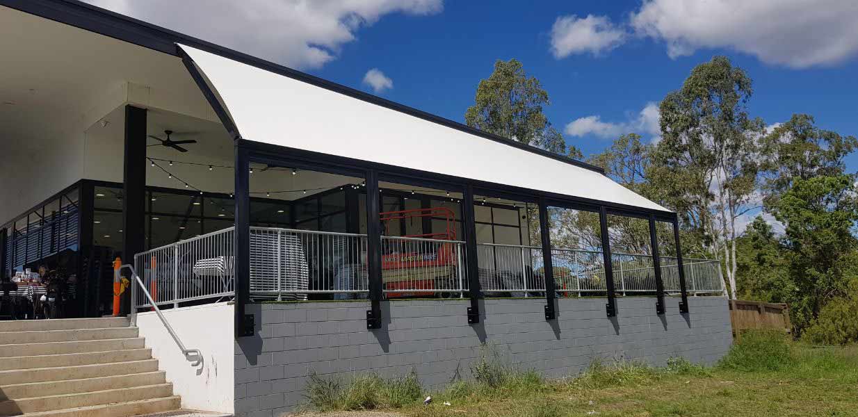 Awnings Toowoomba Aluminium & Fabric Awnings dbLINDS