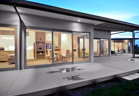 Exterior View of a newly built house