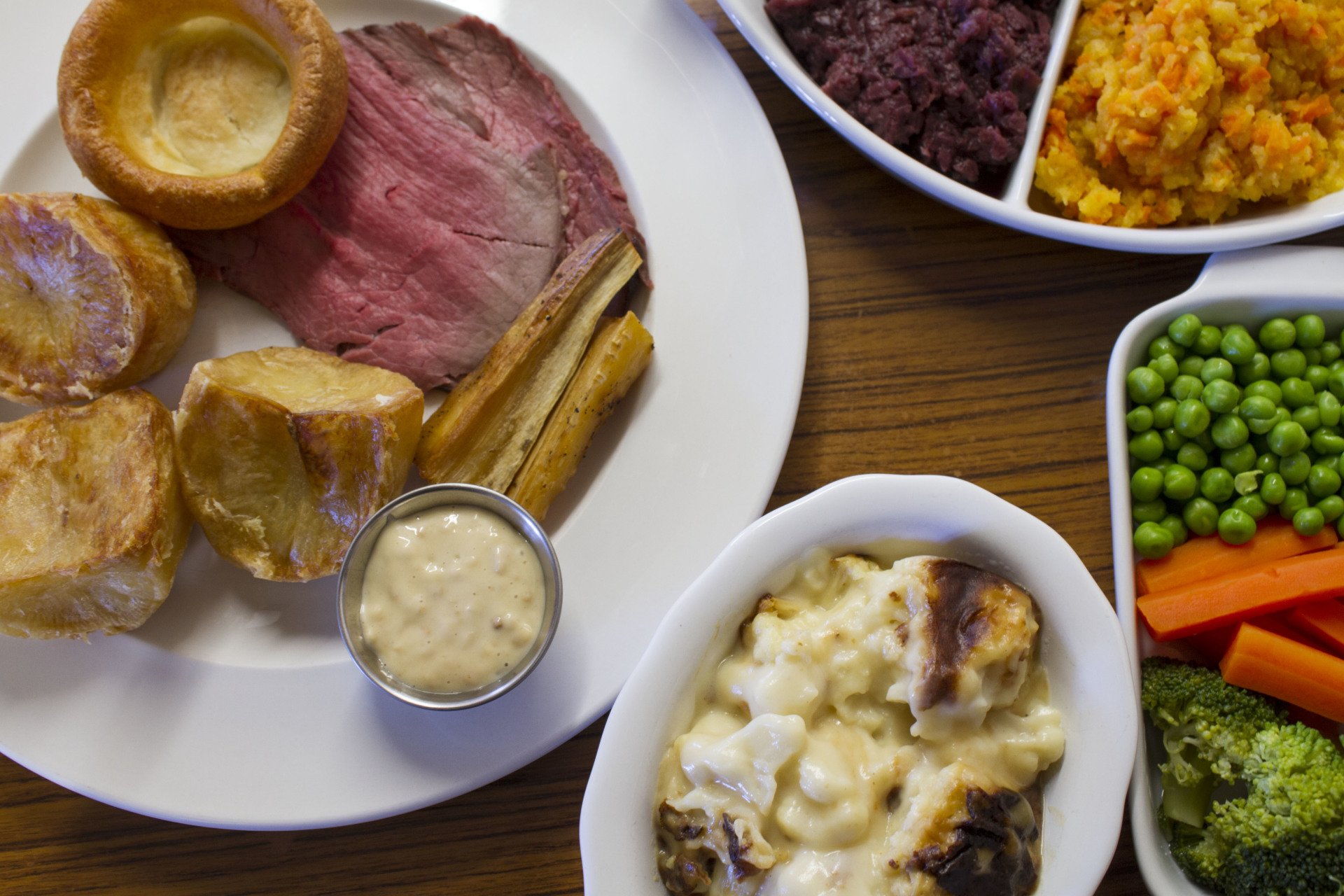 Food Menu The Three Horseshoes, Langley Marsh, Somerset