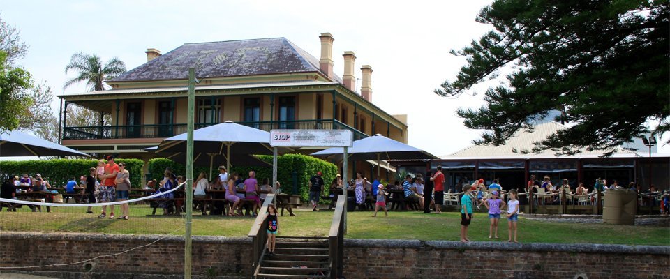 View of a party venue 