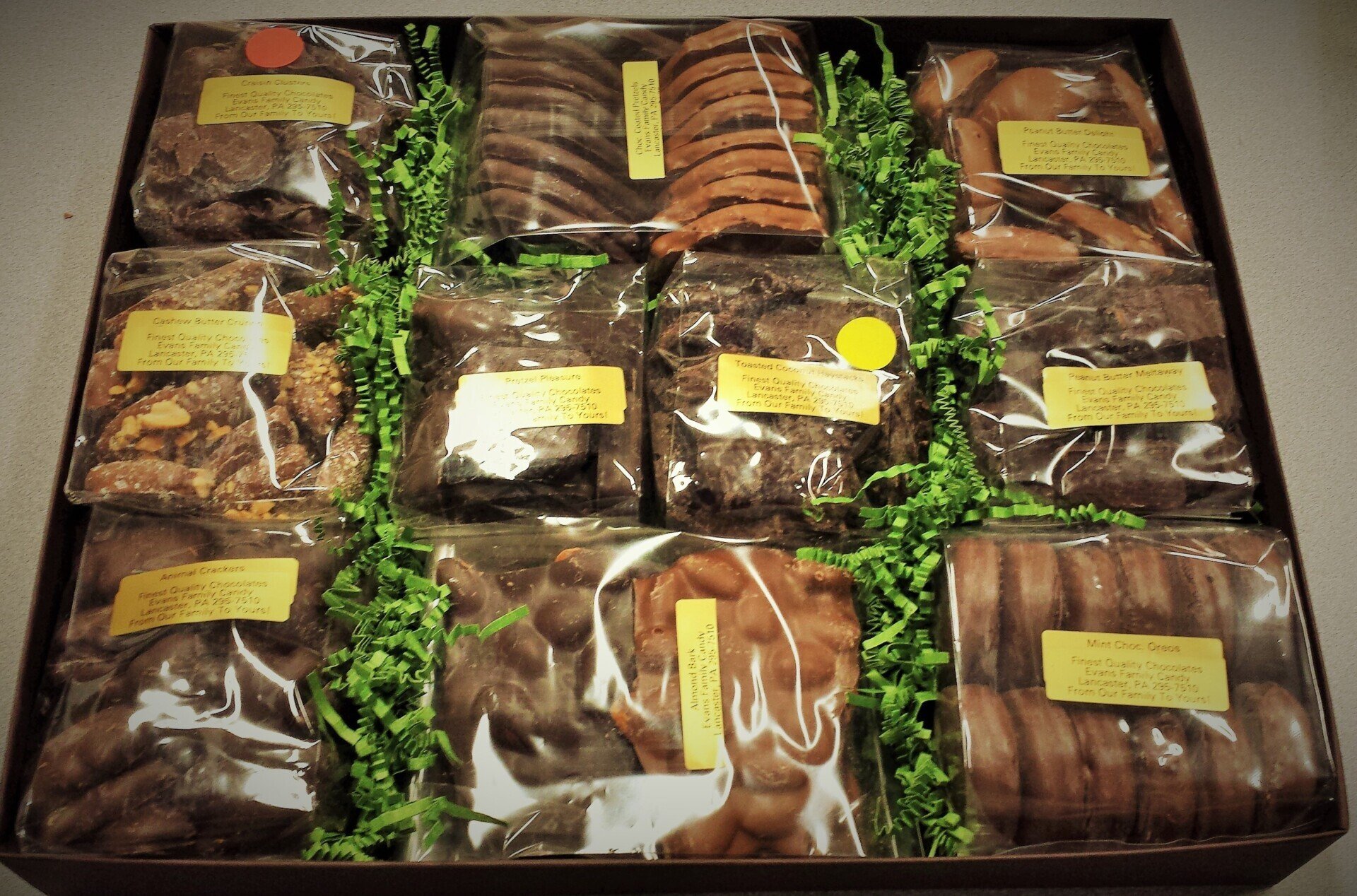 Evans Candy Specialty Orders Lancaster PA