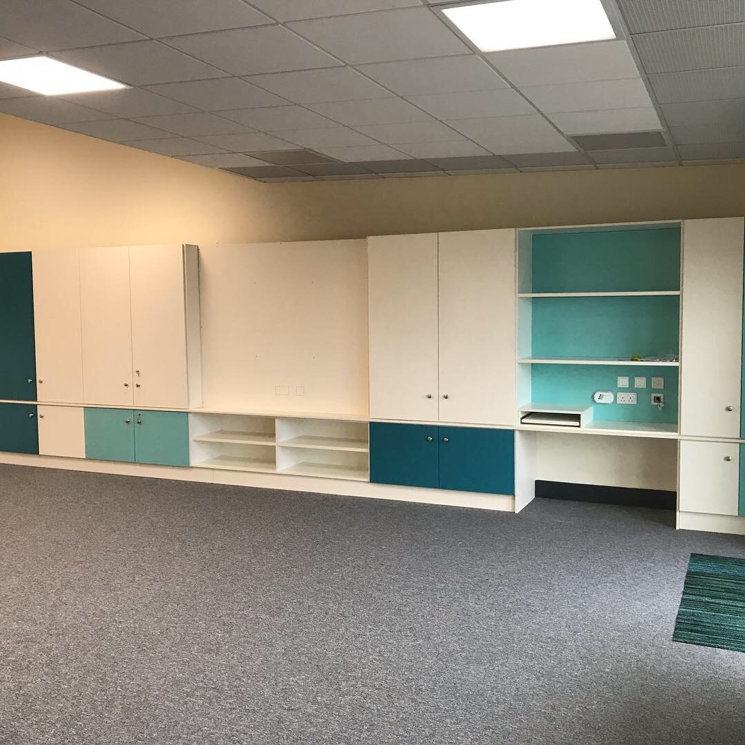 Bespoke Fitted Classroom furniture in Northampton.