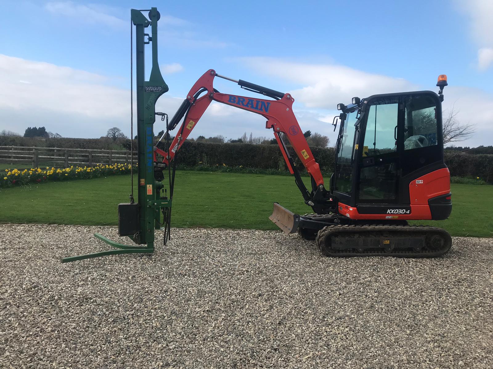 Tracked excavator hire Edward Brain & Sons Ltd Tracked excavator hire Edward Brain & Sons Ltd
