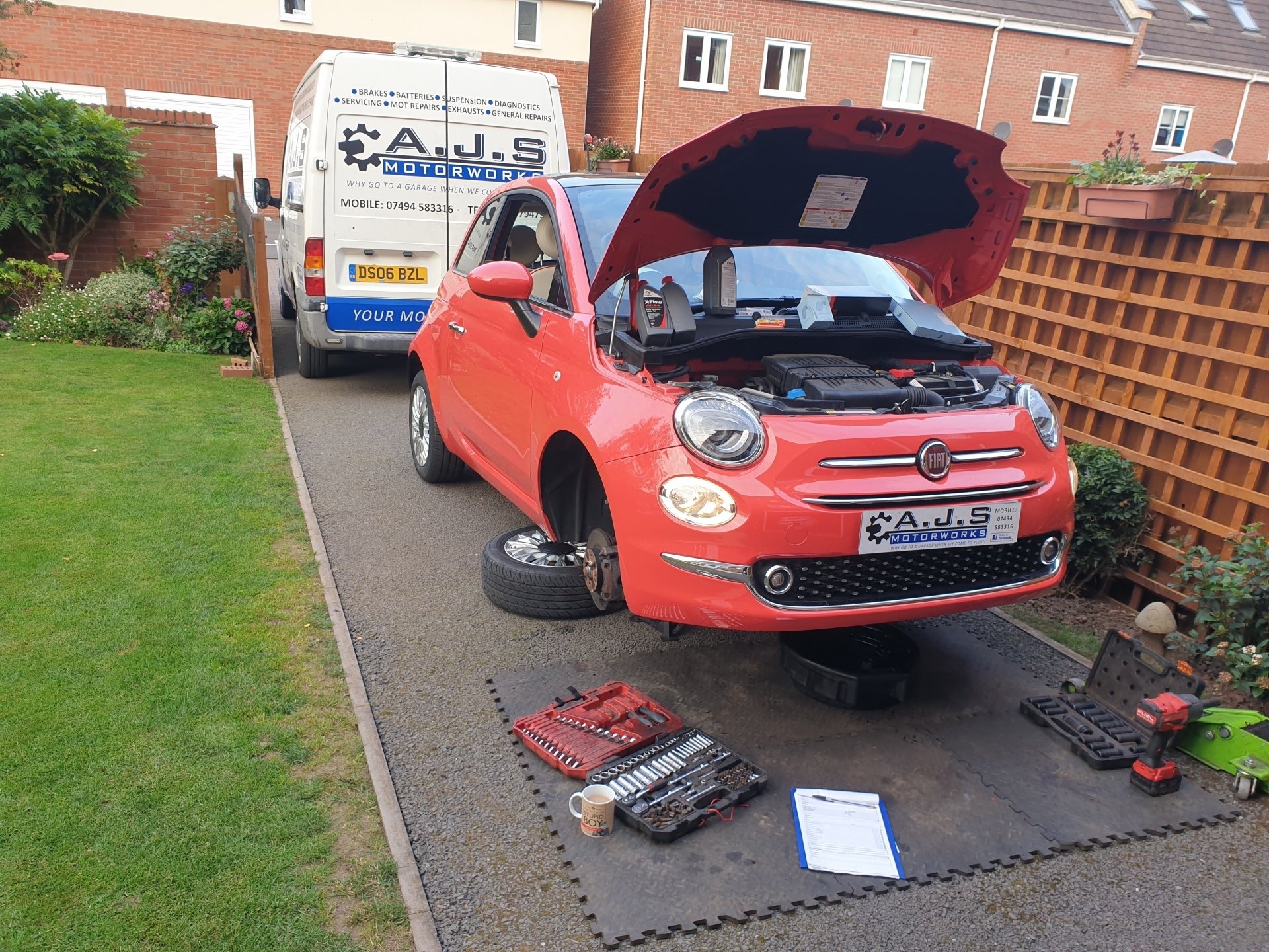 Mobile mechanic AJS Motorworks