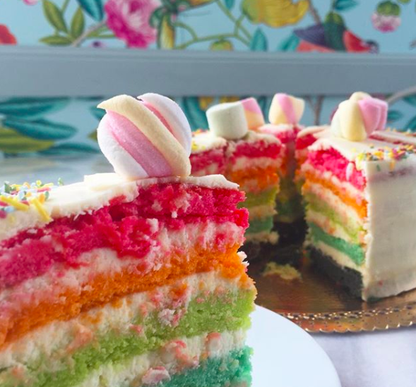 Rainbow Cake - Pasticceria Cuveglio (Varese) zona Luino, Cuvio