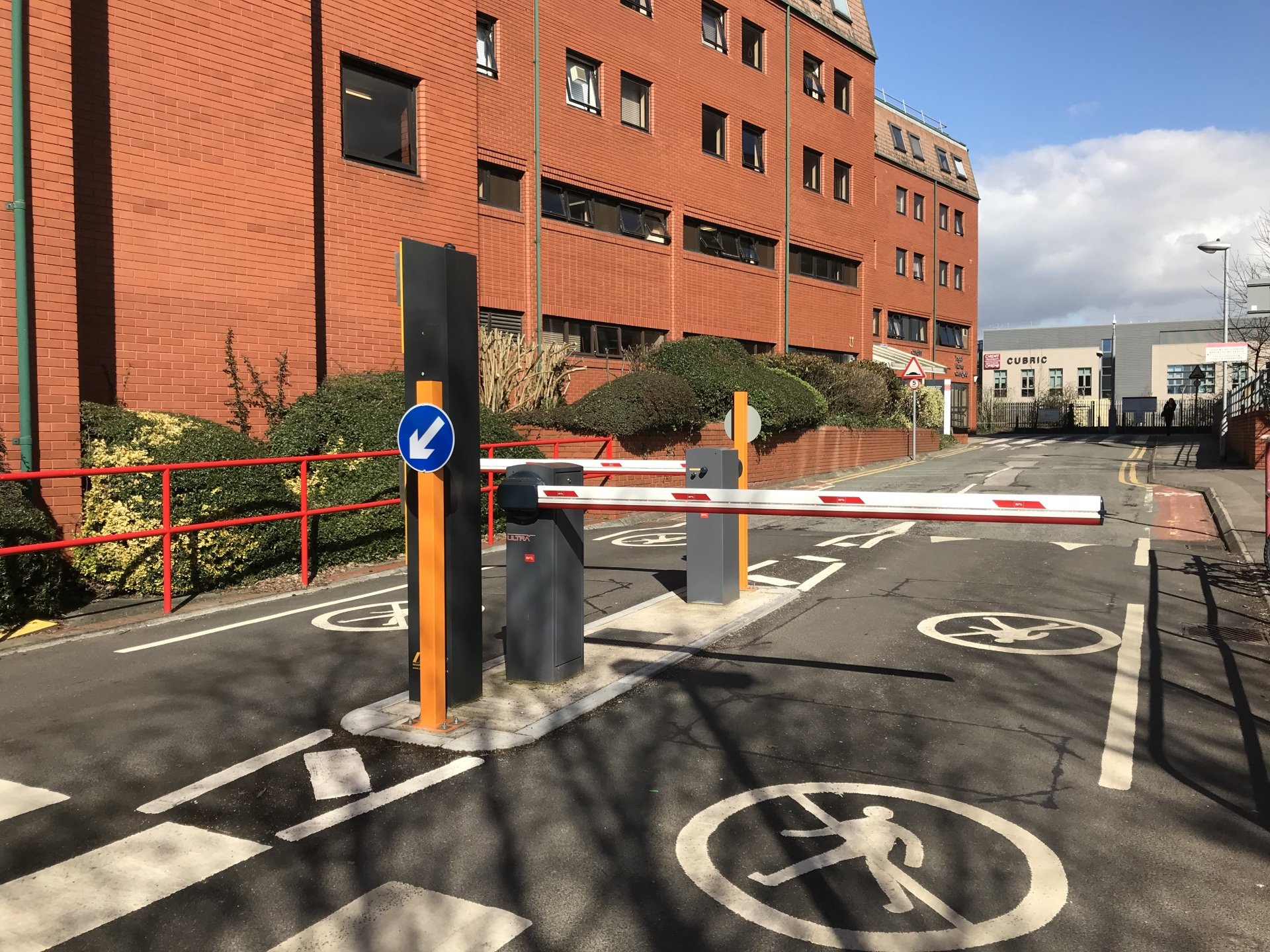 Installation of security barriers by professionals at ESA Systems Ltd