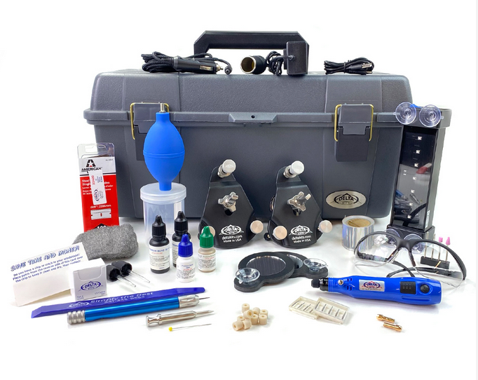 EZ350D Pro Delta Kit vs Ultra Bond Windshield Crack Repair Kits
